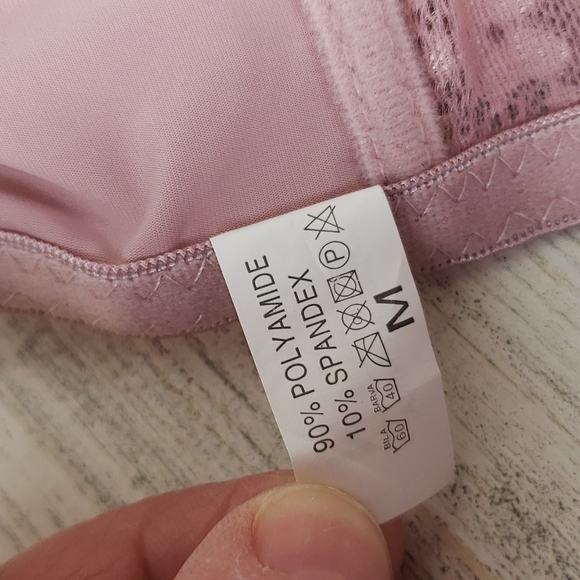 SHEIN rose lace padded bra Size Medium - Picture 7 of 7